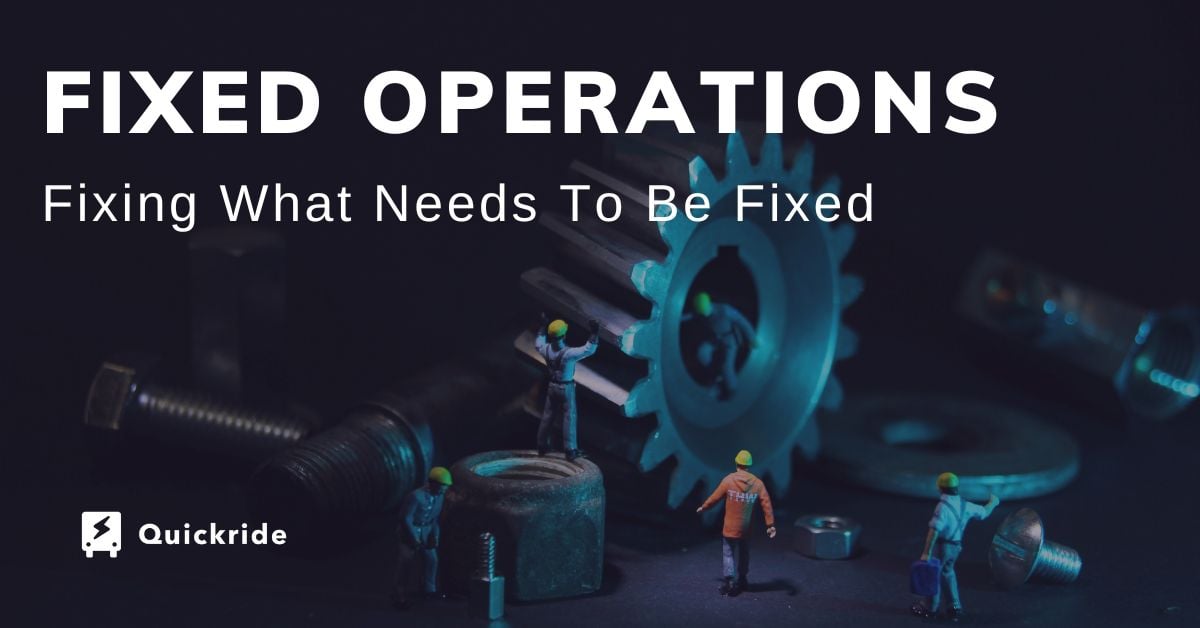 Blog #15 Fixed Operations Fixing What Needs To Be Fixed